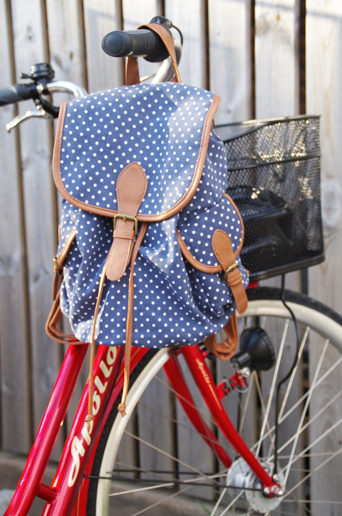 cykel+ryggsäck